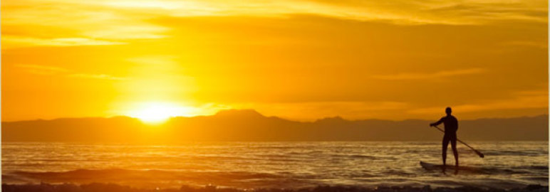 Paddleboarding. This Ain’t Your Grandma’s Workout!